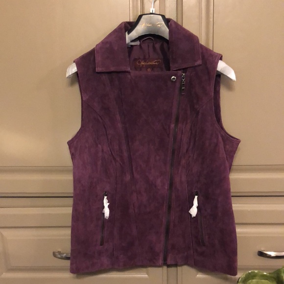 NEW Hal Rubinstein washable suede vest - Picture 14 of 14